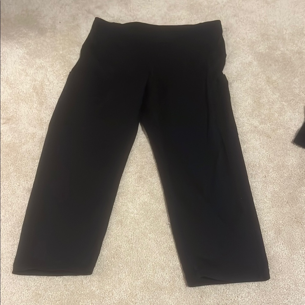 Black Cropped Pants